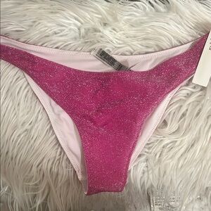 Victoria's Secret Pink Glitter Bikini Bottom